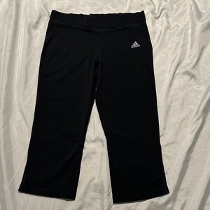 Adidas Straight Leg Capri Leggings Sz M